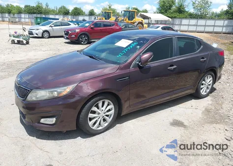 2015 Kia Optima Ex из США, поврежденный, VIN 5XXGN4A77FG351255